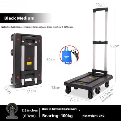 Foldable And Portable Trolley Luggage Trolley Hand Buggy