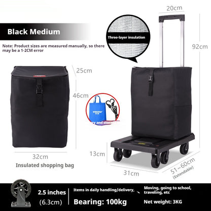 Foldable And Portable Trolley Luggage Trolley Hand Buggy