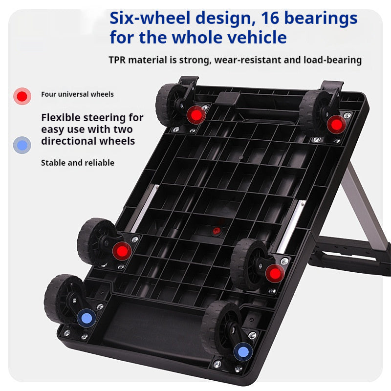 Foldable And Portable Trolley Luggage Trolley Hand Buggy