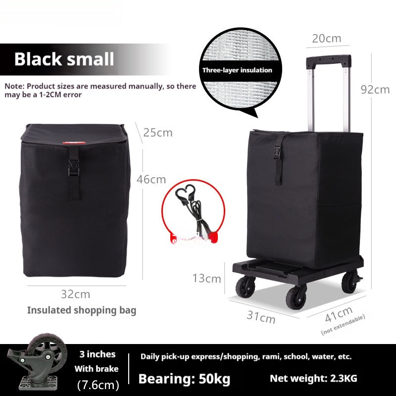 Foldable And Portable Trolley Luggage Trolley Hand Buggy