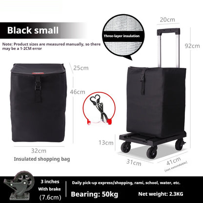 Foldable And Portable Trolley Luggage Trolley Hand Buggy
