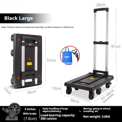 Foldable And Portable Trolley Luggage Trolley Hand Buggy