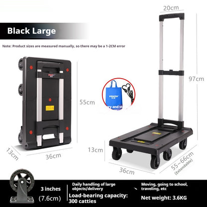 Foldable And Portable Trolley Luggage Trolley Hand Buggy