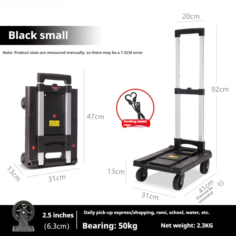 Foldable And Portable Trolley Luggage Trolley Hand Buggy
